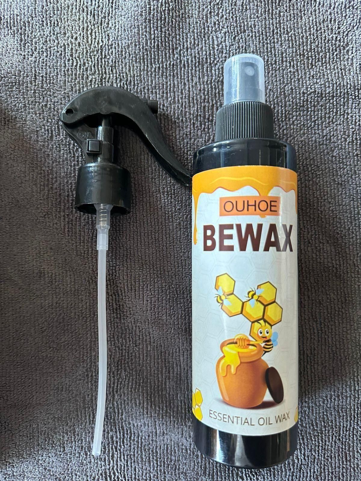 Natural Beeswax Spray, Furniture Polish & Cleaner for Wood (Pack of 2)